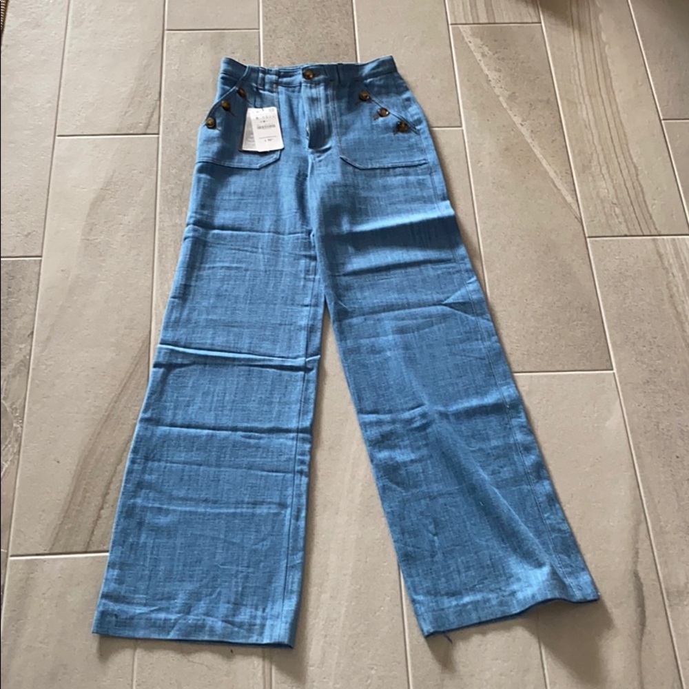 Zara Wide Leg Jeans